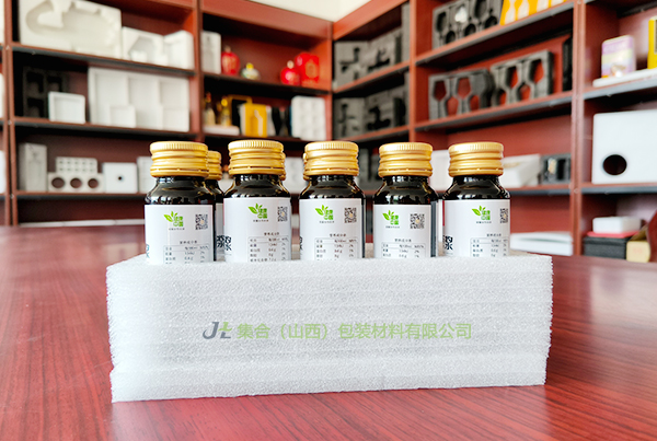 集合包裝定制珍珠棉飲料托盤(pán)內(nèi)襯包裝材料，異形設(shè)計(jì)超吸睛